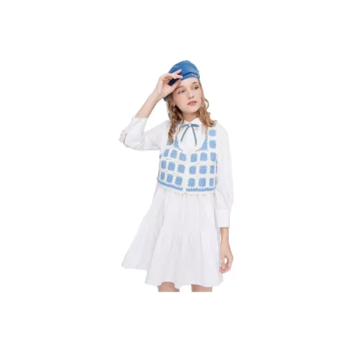 JORYAweekend Long-Sleeved Dresses Women's White
