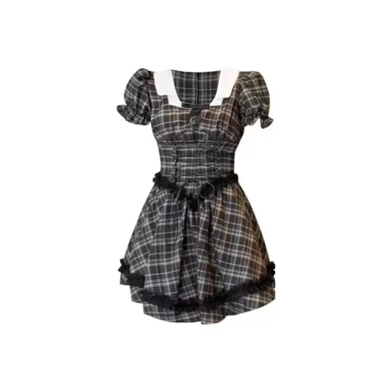 Aghr Short Sleeved Dress Women's Black-0