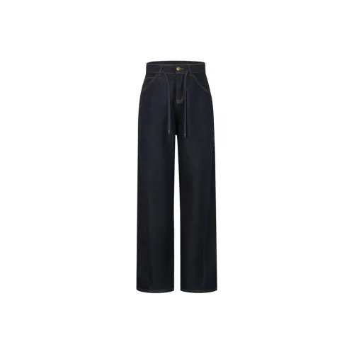 Three Quarters Jeans Women's Blue