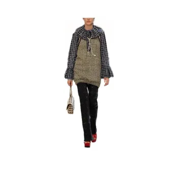 CHANEL SS23 Long-Sleeved Dresses Women's Multicolor