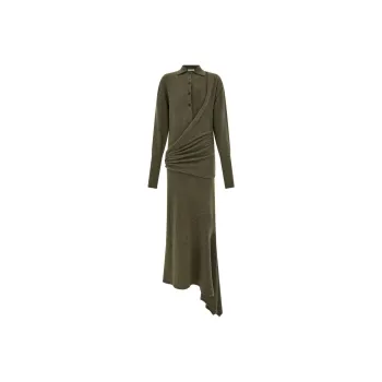 Ferragamo Asymmetric Knitted Dress