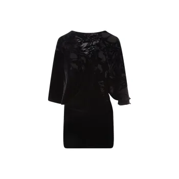 RED VALENTINO Long Sleeved Dress Women's Black