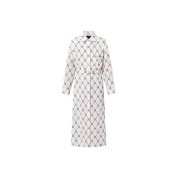 LOUIS VUITTON SS23 Long-Sleeved Dresses Women's White