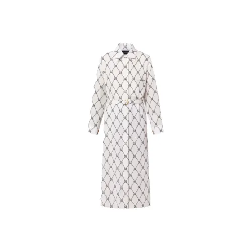 LOUIS VUITTON SS23 Long-Sleeved Dresses Women's White