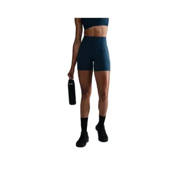 Nike Universa Women's Medium Support High Waisted 5' Biker Shorts With Pockets