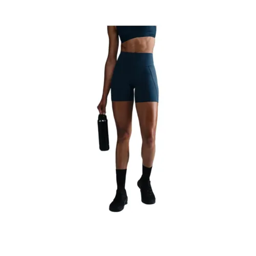 Nike Universa Women's Medium Support High Waisted 5' Biker Shorts With Pockets