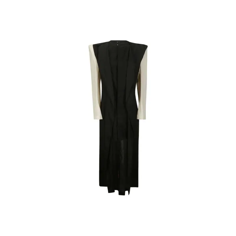 Yohji Yamamoto Long Sleeved Dress Women's Black-0