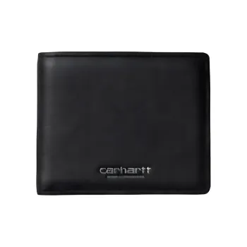 Carhartt WIP Cow Leather Wallet Men's Black