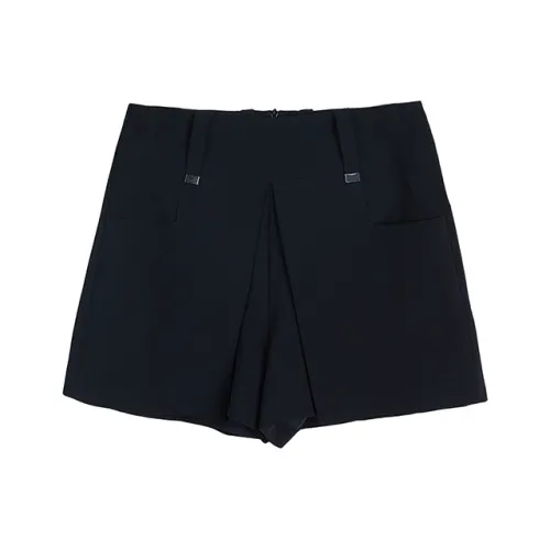 MODULER XIACHUAN Casual Shorts Women's Black