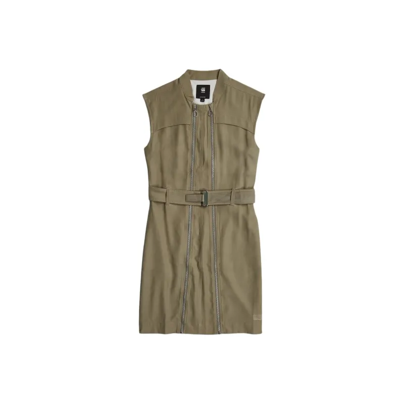 G-STAR RAW Sleeveless Dress Women's Coriander-0