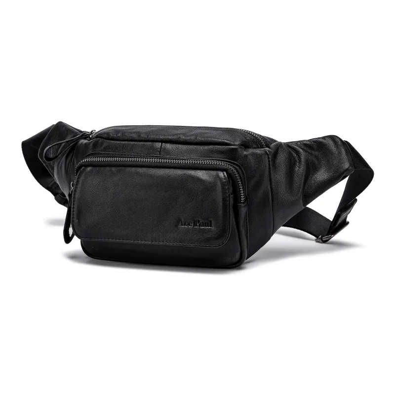 Ace Paul Cow Leather Fanny Pack Regular Unisex Multicolor-1