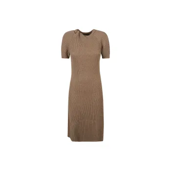 Stella McCartney Twist Detailed Knitted Dress