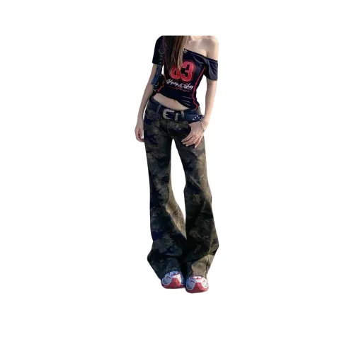 FOREVER 21 Jeans Women's Camouflage