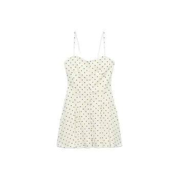 ZARA Slip Dresses Women's White