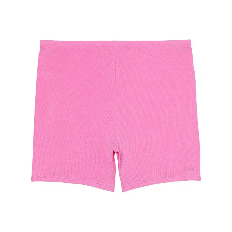 Victoria's Secret PINK RIBBED MODAL BIKE SHORTS/Hot Pink Casual Shorts Women's Bright Pink-0