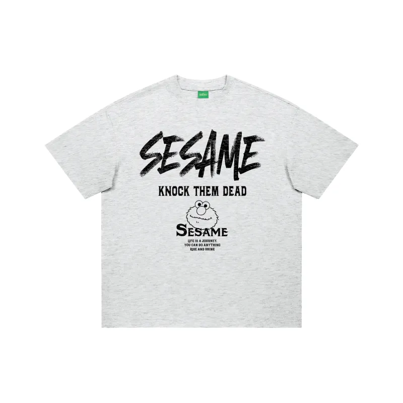 SESAME STREET T Shirt Unisex Black-8