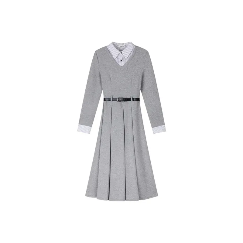 HAPG Long Sleeved Dresses Women's-2