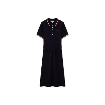 Tommy Hilfiger Short Sleeved Dresses Women's Navy Blue