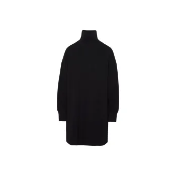 ARITZIA Babaton Maclean Merino Wool Dress Long-Sleeved Dresses Women's Black