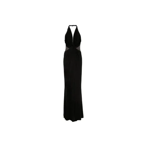 TOM FORD Halterneck Sheer Maxi Dress