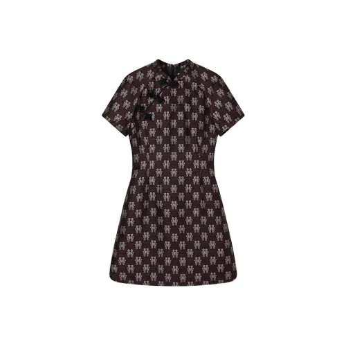 Teenie Weenie Long Sleeved Dresses Women's Black