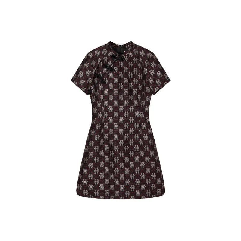 Teenie Weenie Long Sleeved Dresses Women's Black-0
