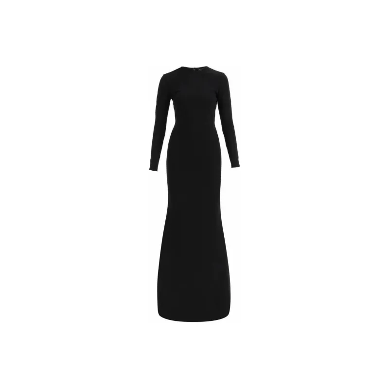 Balenciaga Long-sleeved Jersey Gown-0