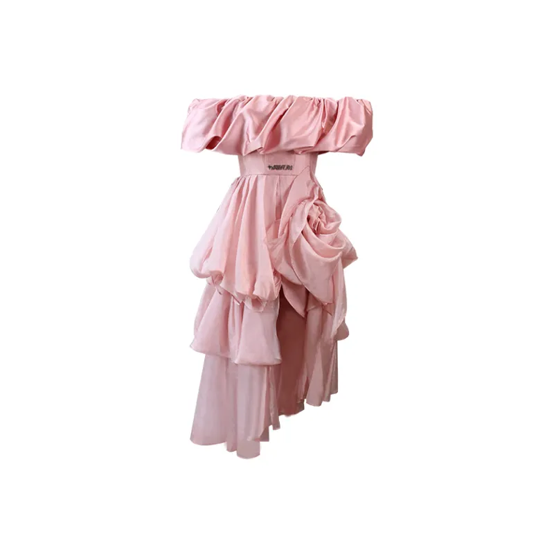ARTE PURA Short-Sleeved Dresses Women's Pink-0