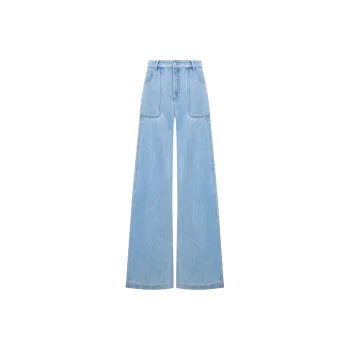 Lost In Echo Jeans Women's Washed Light Blue