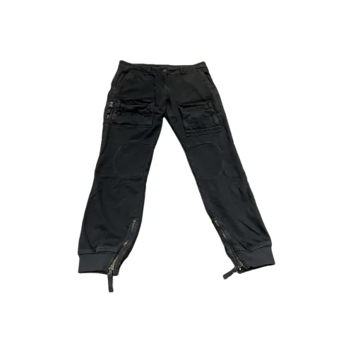 AERONAUTICA MILITARE 블랙 여성 니트 스웨트팬츠