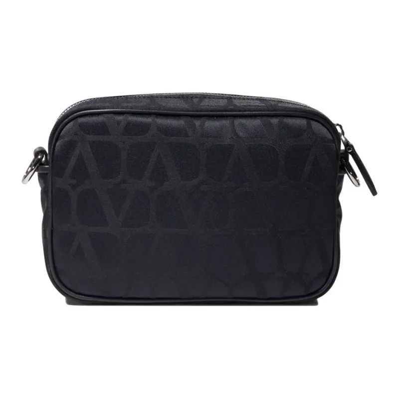Valentino Calfskin Crossbody Bag, Shoulder Bag Women's Marine Blue-2
