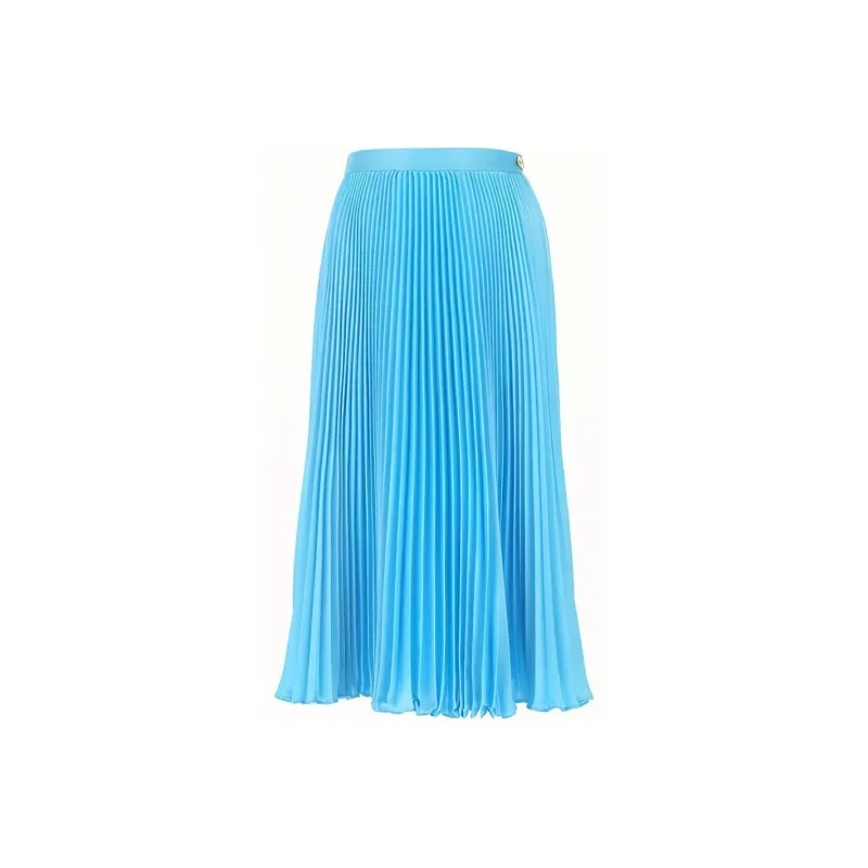 VERSACE Casual Long Skirts Women's Blue-0