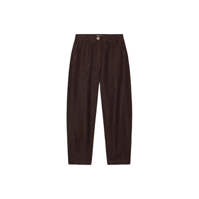 ZARA Casual Pants Women's Brown-0