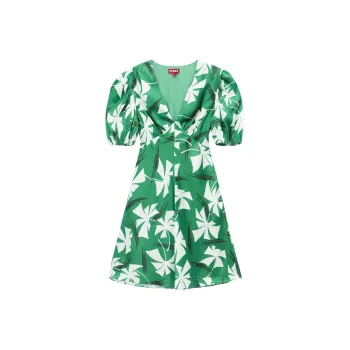 Staud Short-Sleeved Dresses Women's Green