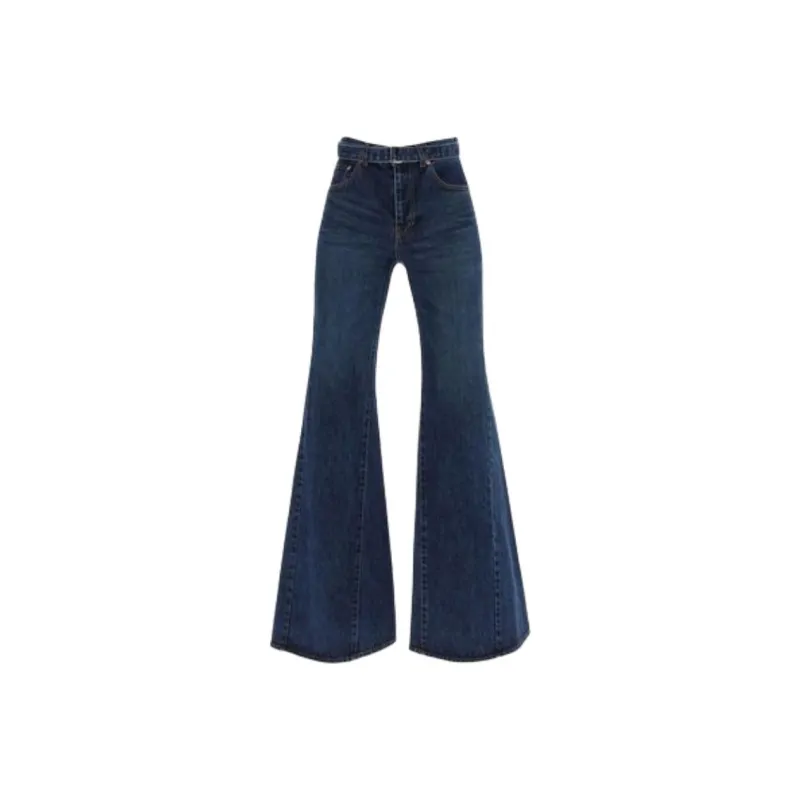 Sacai Denim Pants 'Blue'-0