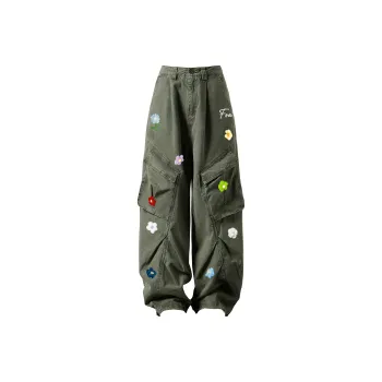 FOASIS Cargo Pants Unisex Green
