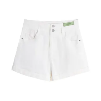 Love To Serve Casual Shorts Women's White