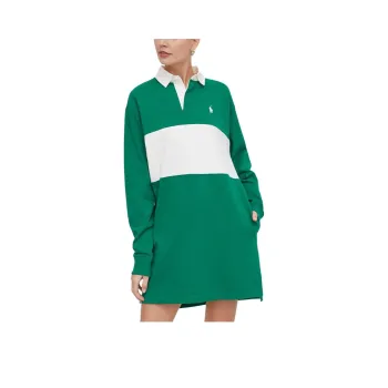 Polo Ralph Lauren Long-Sleeved Dresses Women's Green