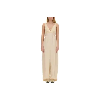 Alysi Tailored Wide Leg Jumpsuit