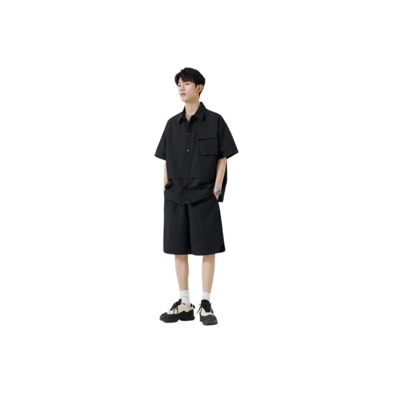 Anyveiw Shirt Matching Set Unisex-2