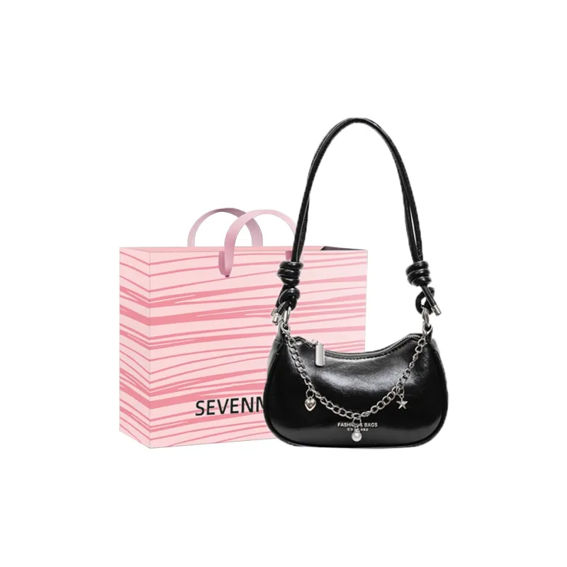 SEVENMOONS PU Shoulder Bag Women's Multicolor-6