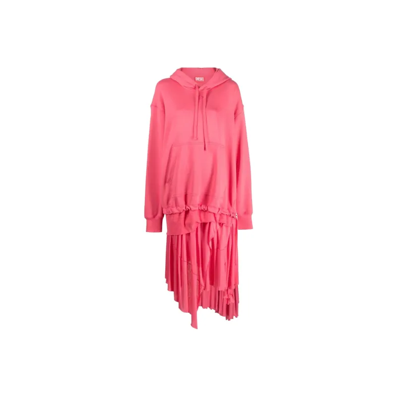 DIESEL SS24 Long Sleeved Dress Women's Pink-0
