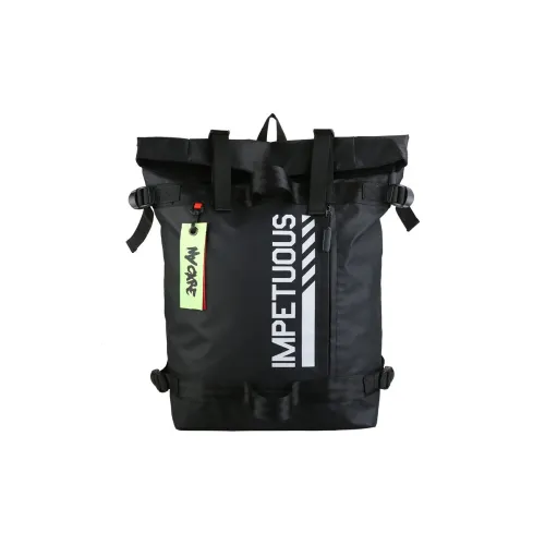 Yalu Nylon Backpack Men's Black