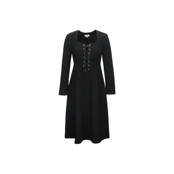 ONLY Long Sleeved Dresses Women's H1Z Black