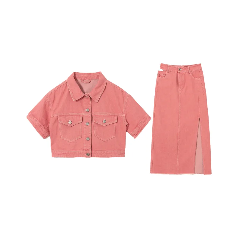 QYPRF Two Piece Skirt Sets Women's-2