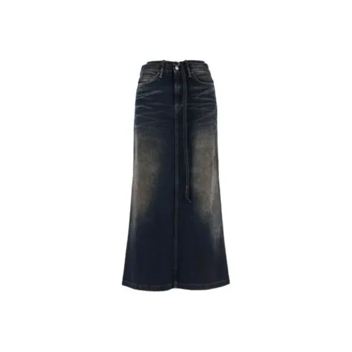 Acne Studios Belt Detailed Maxi Skirt