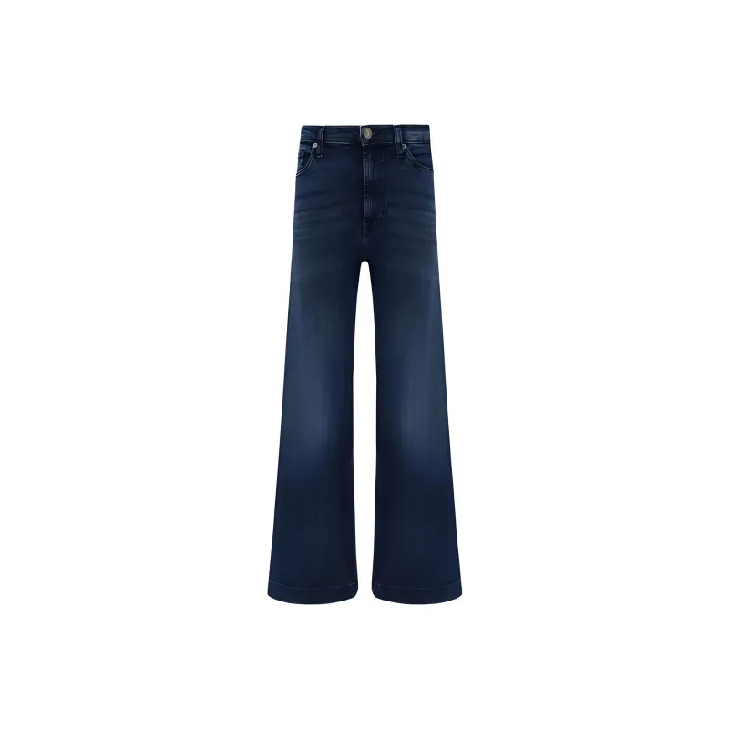 SEVEN FOR ALL MANKIND Modern Dojo High rise Flared Jeans-0