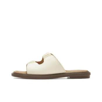 AGSDON Rubber Sole Abrasion Resistant Slide Slippers Women's