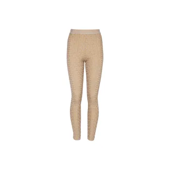 BALMAIN Labyrinth Knitted Leggings