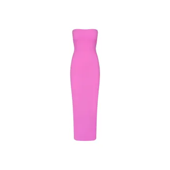 SKIMS FITS EVERYBODY TUBE DRESS Sleeveless Dress Women's NEON ORCHID/Neon Orchid